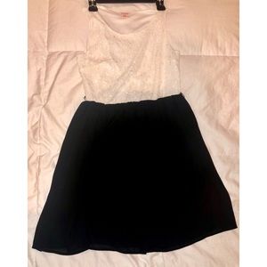 Black & White Formal Dress